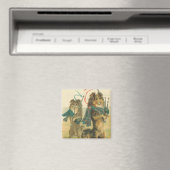 Magnet de chiens écossais vintages (In Situ (Lave-vaisselle))