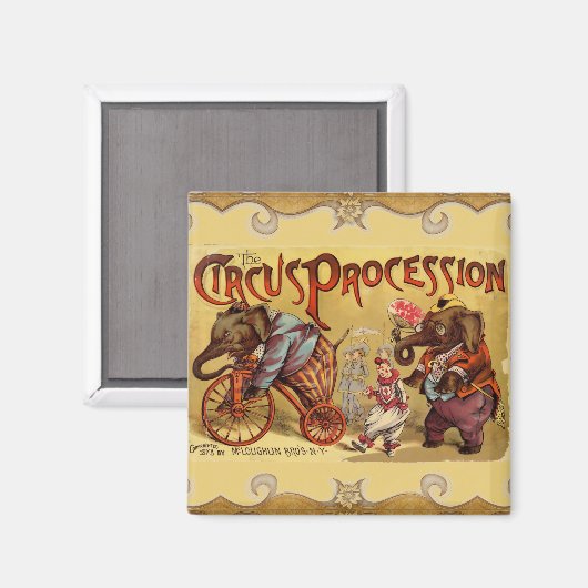 Magnet de cirque (Recto/Verso)