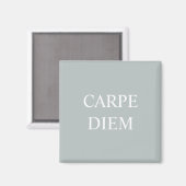 Magnet de citation latine Carpe Diem (Recto/Verso)