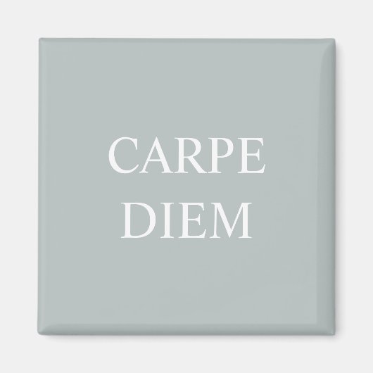 Magnet de citation latine Carpe Diem (Devant)