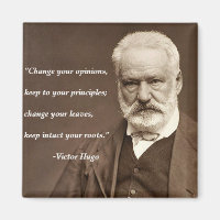 Magnet de citation Victor Hugo