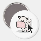 Magnet de clics de vache (Recto/Verso)