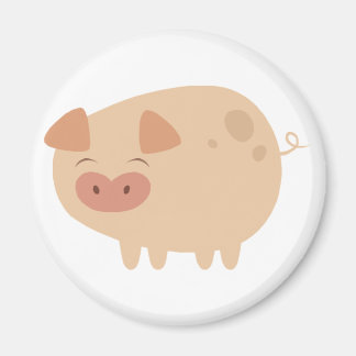 Magnet de cochon mignon
