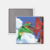 Magnet de colibris (Recto/Verso)