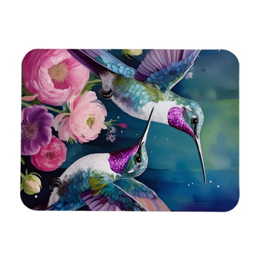 Magnet de colibris (Horizontal)