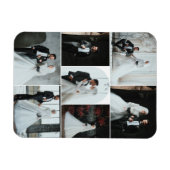 Magnet de collection Mariage personnalisé de 7 pho (Horizontal)