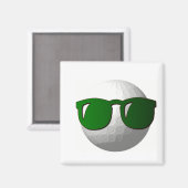 Magnet de conception de balle de golf cool (Recto/Verso)