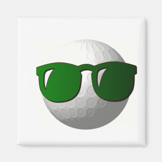 Magnet de conception de balle de golf cool (Devant)