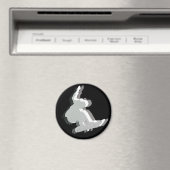 Magnet de conception du logo de snowboard (In Situ (Lave-vaisselle))