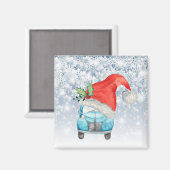 Magnet de conception du Père Noël (Recto/Verso)