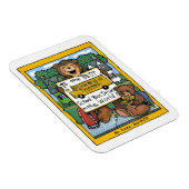 Magnet de conducteur d'autobus scolaire, d'un garç (Côté Droit)