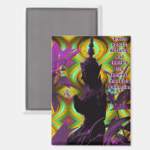 Magnet de connexion de Bouddha prière (Recto/Verso)