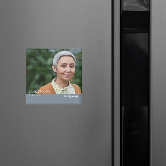 Magnet de conservation de photo moderne et élégant