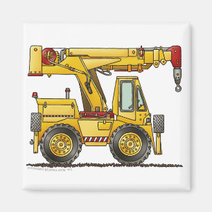 Magnet de construction de camion de grue