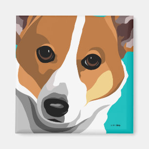 Magnet de corgi de Gallois
