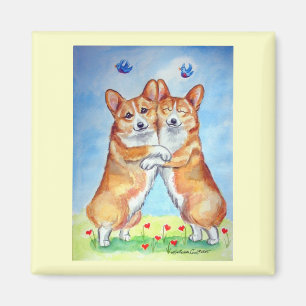 Magnet de corgi de Gallois de Pembroke
