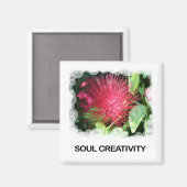 Magnet de créativité de l'âme (Recto/Verso)