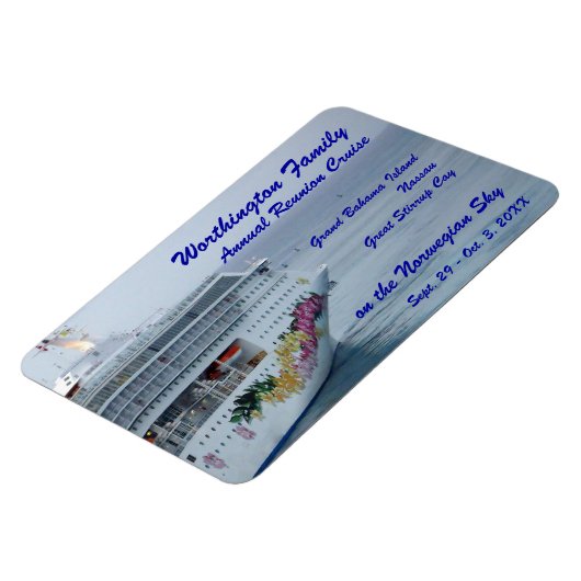 Magnet de croisière sur mesure Bow (Côté Gauche)