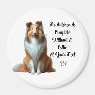 Magnet de cuisine Collie