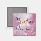 Magnet de cuisine de Martha (Recto/Verso)