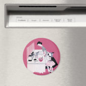 Magnet de cuisson rétro des années 1950 (In Situ (Lave-vaisselle))