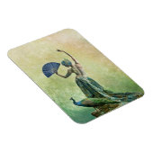 Magnet de danseur de paon (Côté Droit)