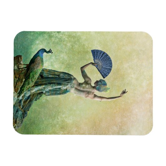 Magnet de danseur de paon (Horizontal)