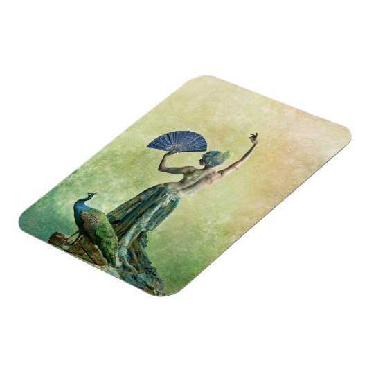 Magnet de danseur de paon (Côté Gauche)