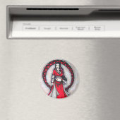 Magnet de danseur du ventre Scorpio (In Situ (Lave-vaisselle))