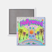 Magnet de désir de calme hollywoodien (Recto/Verso)
