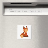 Magnet de dessin mignon Fox (In Situ (Lave-vaisselle))