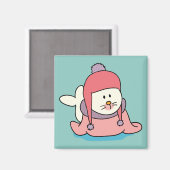 Magnet de dessin pour phoque bébé mignon (Recto/Verso)