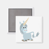 Magnet de dessin sympa Unicorn (Recto/Verso)