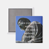 Magnet de devis de bouddha 4 (Recto/Verso)