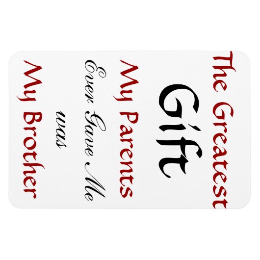 Magnet de devis frère (Horizontal)