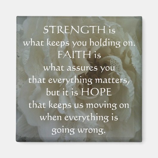 Magnet de devis inspirant (Devant)