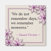 Magnet de devis inspirant les choix (Devant)