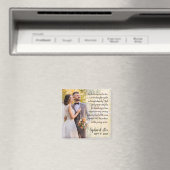 Magnet de devis photo mariage (In Situ (Lave-vaisselle))