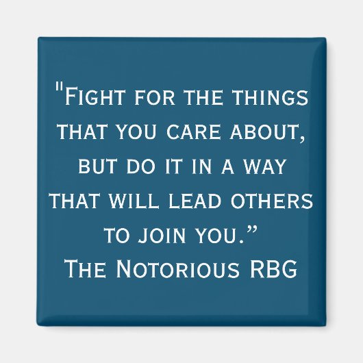 Magnet de devis RBG notoire (Devant)