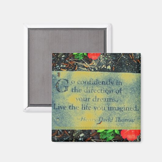 Magnet de devis Thoreau (Recto/Verso)