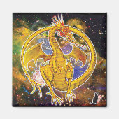 Magnet de dragon cosmique Topaz (Devant)