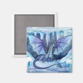 Magnet de dragon de glace (Recto/Verso)