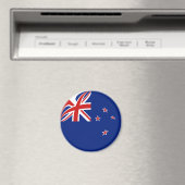 Magnet de drapeau de Fisheye en Nouvelle-Zélande (In Situ (Lave-vaisselle))