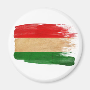 Magnet de drapeau de la Hongrie