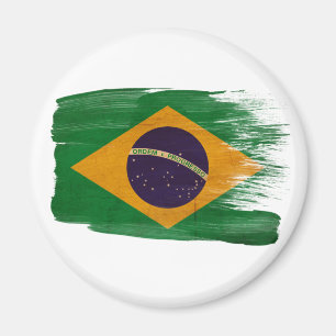 Magnet de drapeau du Brésil