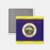 Magnet de drapeau du Minnesota (Recto/Verso)