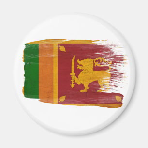 Magnet de drapeau du Sri Lanka
