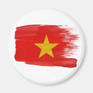 Magnet de drapeau du Vietnam