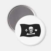 Magnet de drapeau Stede Bonnet (Recto/Verso)