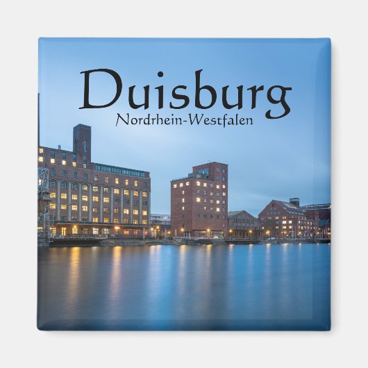 Magnet de Duisburg Allemagne (Devant)